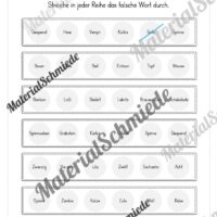 Leseheft Halloween (1. & 2. Klasse) GRATIS - Arbeitsblatt 06