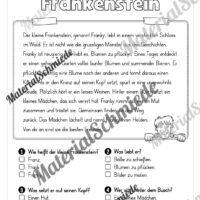 Halloween: Lesen & Verstehen mit Ankreuzen (Vorschau 04)