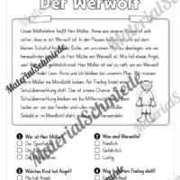 Halloween: Lesen & Verstehen mit Ankreuzen (Vorschau 05)