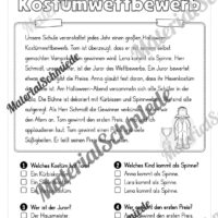 Halloween: Lesen & Verstehen mit Ankreuzen (Vorschau 06)