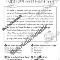 Halloween: Lesen & Verstehen mit Ankreuzen (Vorschau 08)