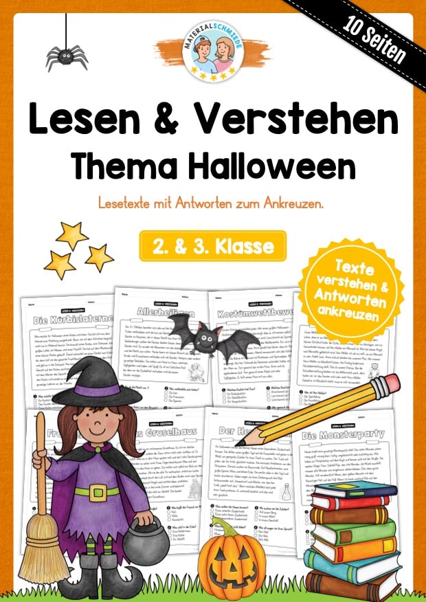 materialschmiede-jahreskreis-halloween-2-klasse-lesen-verstehen-ankreuzen-deckblatt