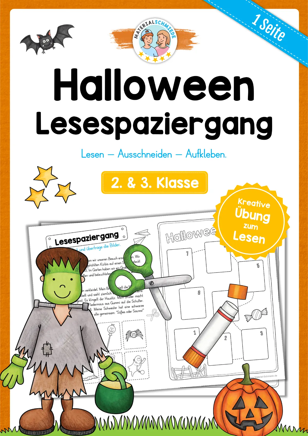 Lesespaziergang Halloween (2. & 3. Klasse)