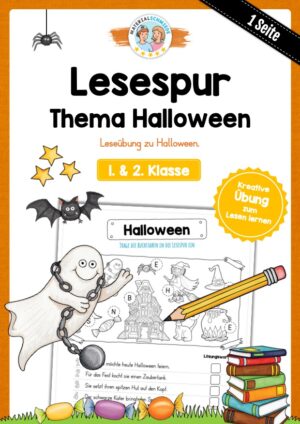 Lesespur Halloween