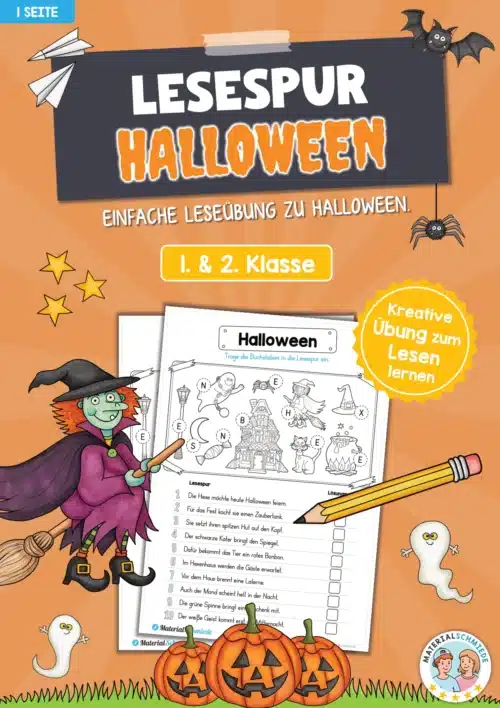 Lesespur Halloween