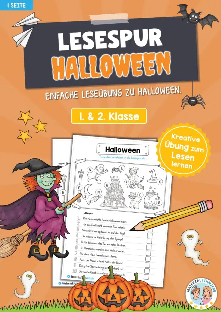 Lesespur Halloween