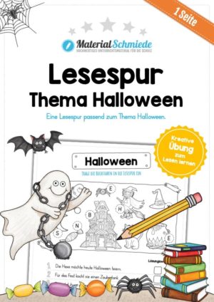 Lesespur Halloween