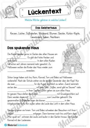 10 Leseübungen zu Halloween (Vorschau 04)