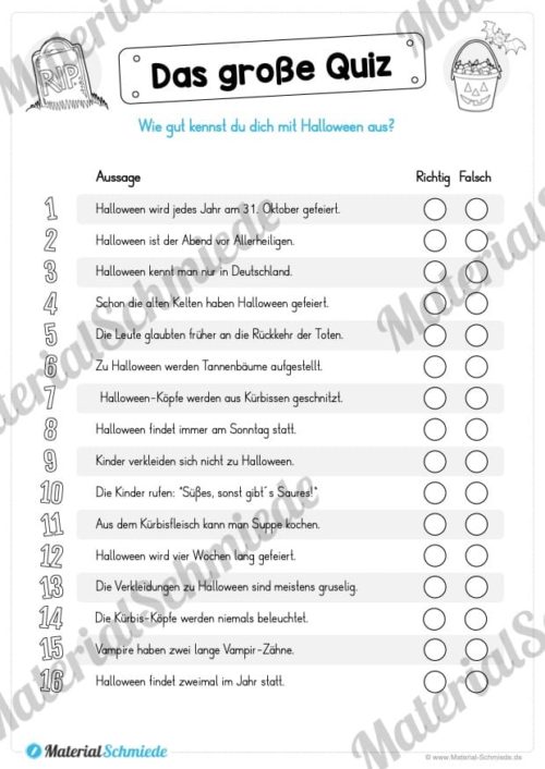 10 Leseübungen zu Halloween (Vorschau 06)