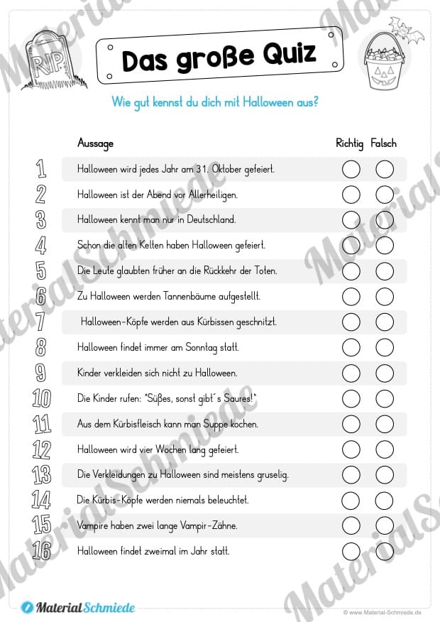 10 Leseübungen zu Halloween (Vorschau 06)