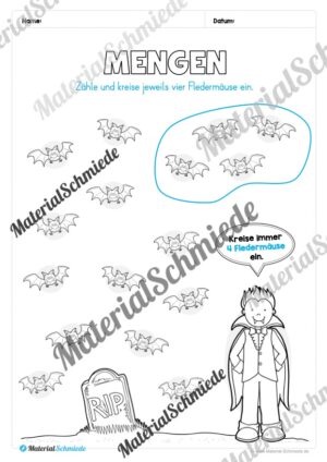 Materialpaket Halloween: 1. Klasse (Vorschau 06)