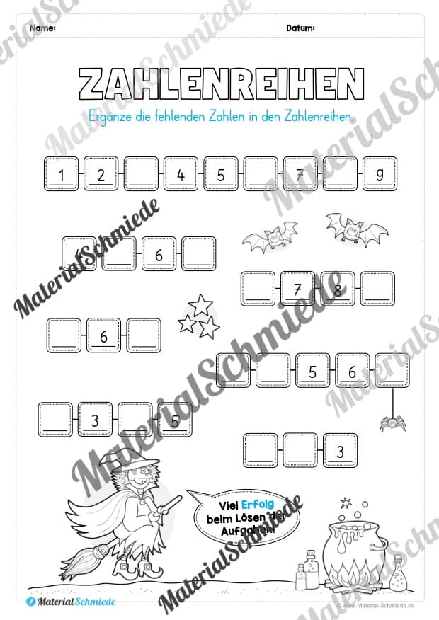 Materialpaket Halloween: 1. Klasse (Vorschau 17)