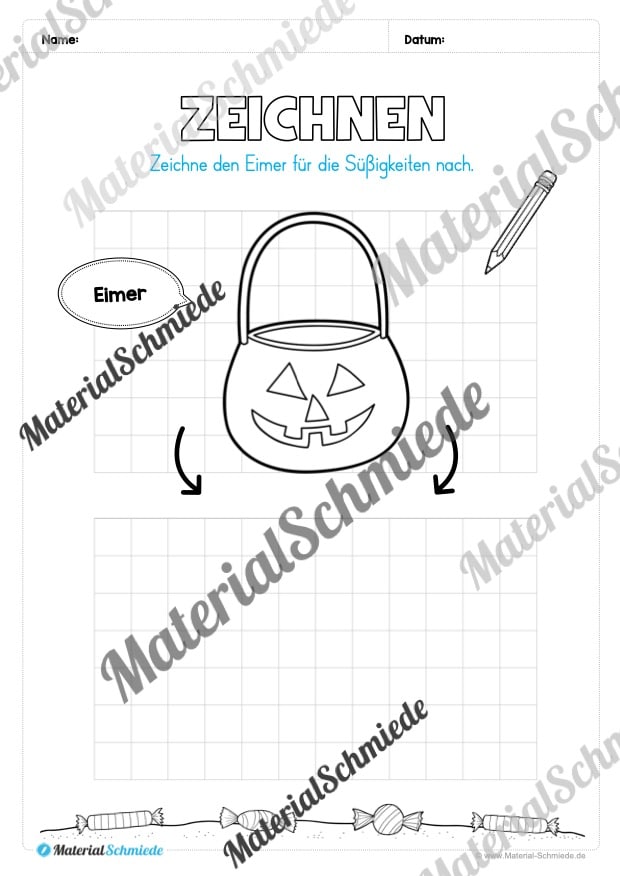 Materialpaket Halloween: 1. Klasse (Vorschau 18)