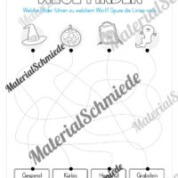 Materialpaket Halloween: 1. Klasse (Vorschau 21)