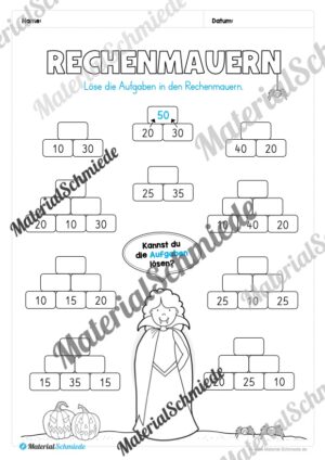 Materialpaket Halloween: 2. Klasse (Vorschau 02)