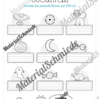 Materialpaket Halloween: 2. Klasse (Vorschau 03)