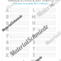 Materialpaket Halloween: 2. Klasse (Vorschau 04)