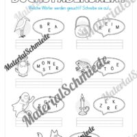 Materialpaket Halloween: 2. Klasse (Vorschau 08)