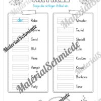 Materialpaket Halloween: 2. Klasse (Vorschau 18)