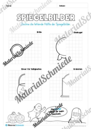 Materialpaket Halloween: 2. Klasse (Vorschau 22)