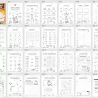 Arbeitsheft Halloween: 2. Klasse (25 Arbeitsblätter) - Überblick