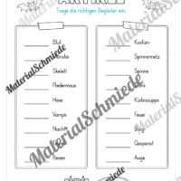 Materialpaket Halloween: 3. Klasse (Vorschau 09)