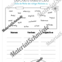 Materialpaket Halloween: 4. Klasse (Vorschau 03)