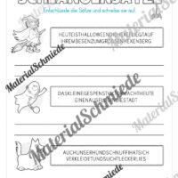 Materialpaket Halloween: 4. Klasse (Vorschau 05)