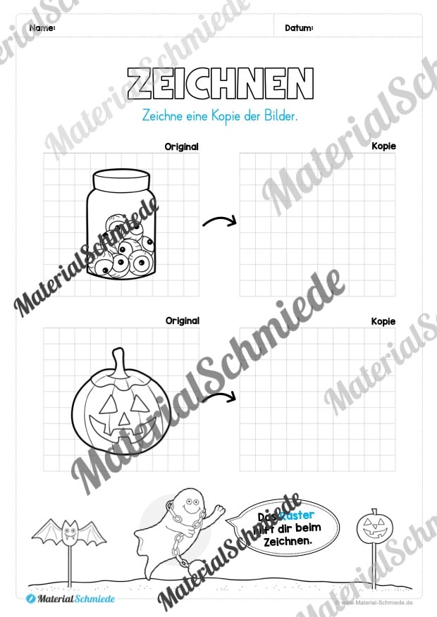 Materialpaket Halloween: 4. Klasse (Vorschau 21)