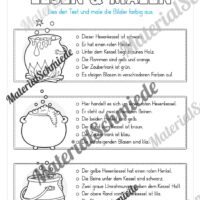 Materialpaket Halloween: 4. Klasse (Vorschau 22)