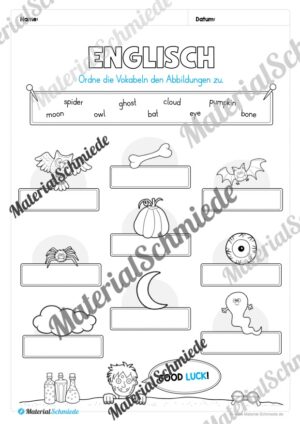 Materialpaket Halloween: 4. Klasse (Vorschau 26)