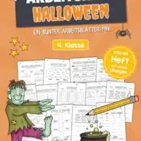 Arbeitsheft Halloween: 4. Klasse (25 Arbeitsblätter)