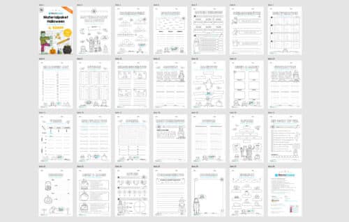 Materialpaket Halloween: 4. Klasse (Überblick)