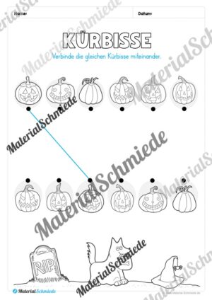 Materialpaket Halloween: Vorschule (Vorschau 02)