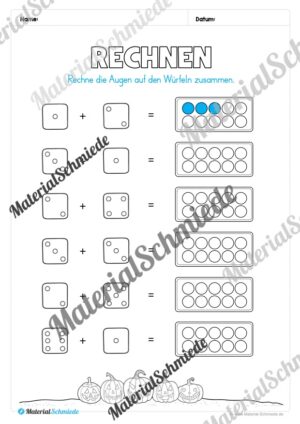 Materialpaket Halloween: Vorschule (Vorschau 21)