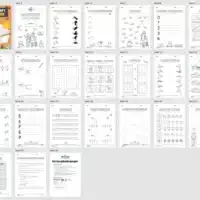 Arbeitsheft Halloween: Vorschule (20 Arbeitsblätter) - Überblick