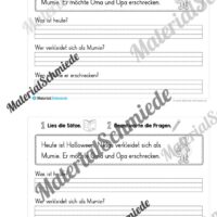 Mini-Heft: Lesetexte Halloween (1. & 2. Klasse) - Vorschau 02
