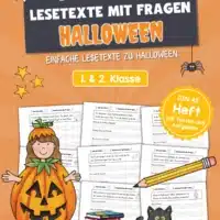 Mini-Heft: Lesetexte Halloween (1. & 2. Klasse)