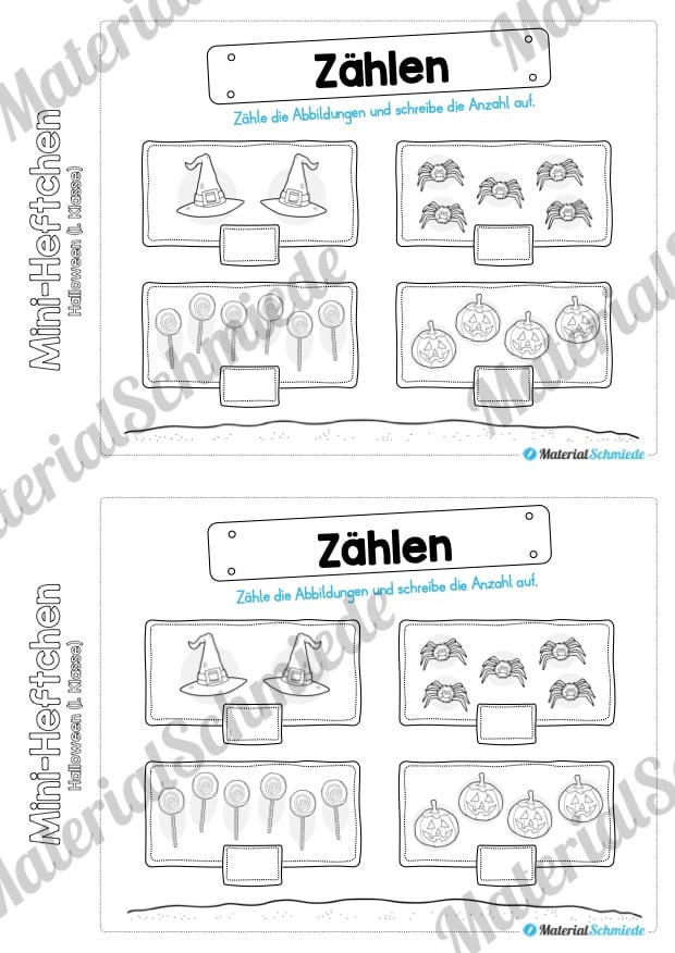 Mini-Heft: Halloween 1. Klasse (Vorschau 03)