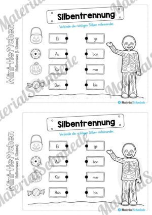 Mini-Heft: Halloween 1. Klasse (Vorschau 07)