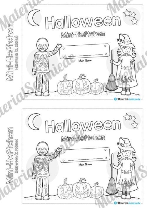 Mini-Heft: Halloween 2. Klasse (Vorschau 01)
