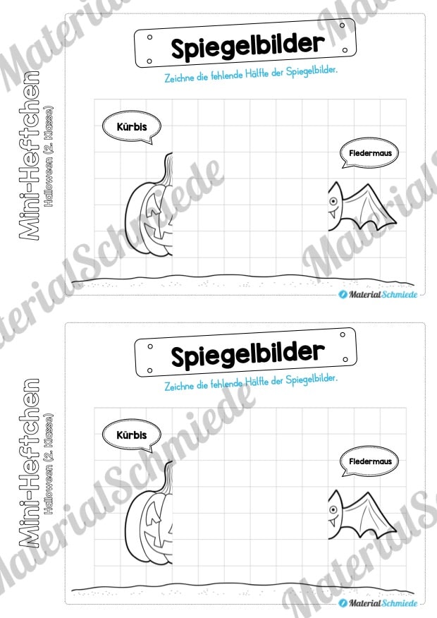 Mini-Heft: Halloween 2. Klasse (Vorschau 04)