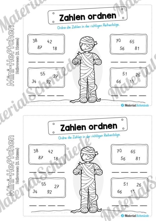 Mini-Heft: Halloween 2. Klasse (Vorschau 06)