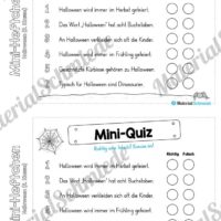Mini-Heft: Halloween 2. Klasse (Vorschau 12)