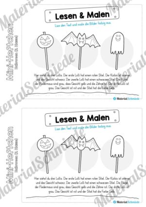 Mini-Heft: Halloween 2. Klasse (Vorschau 14)