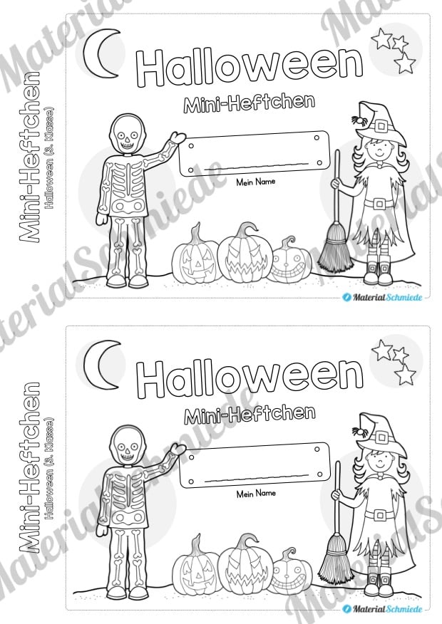 Mini-Heft: Halloween 3. Klasse (Vorschau 01)
