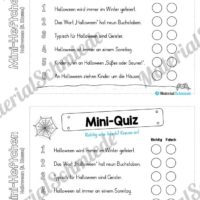 Mini-Heft: Halloween 3. Klasse (Vorschau 06)