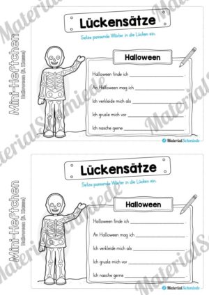 Mini-Heft: Halloween 3. Klasse (Vorschau 11)