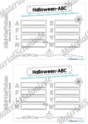 Mini-Heft: Halloween 4. Klasse (Vorschau 13)