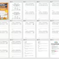 Mini-Heft: 10 Abschreibtexte zur Groß- und Kleinschreibung Thema Halloween (Überblick)